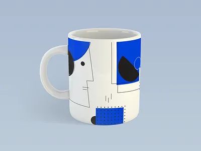 LeanIX Mug branding giveaways graphic design illustration