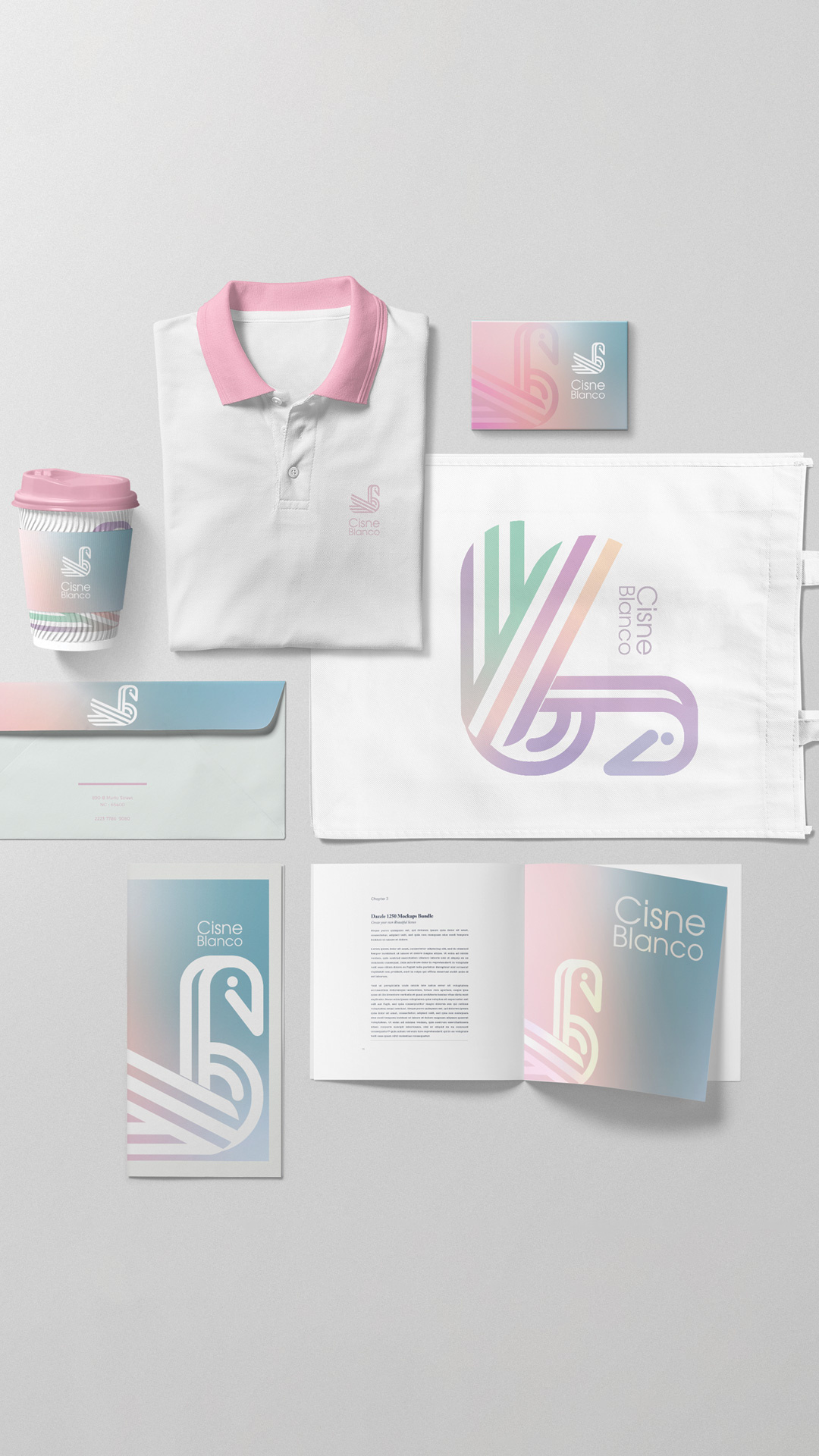 Cisne Blanco branding design graphic design graphicdesign graphicdesigner illustration illustrator logo newyork