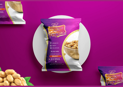 Packaging Design for Pea Nuts branding graphic design logo