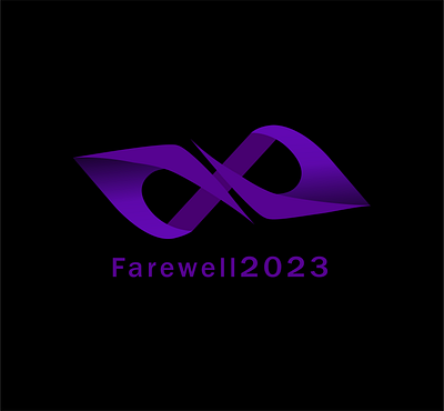 Masquerade logo for farewell adobe illustrator animation farewell logo graphic design logo logo 2023 masquerade logo minimal logo modern logo simple logo