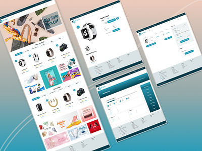 E-Commerce Store app branding design graphic design illustration ui ux