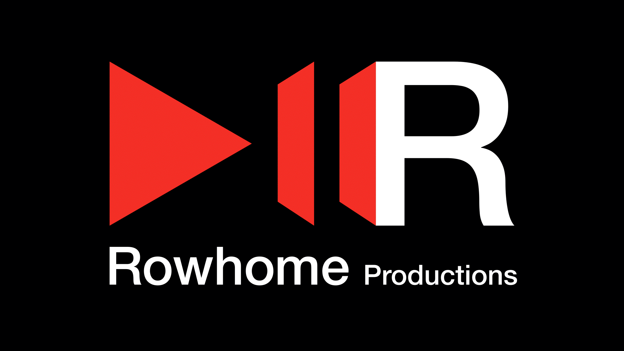 Rowhome Productions — Audio Agency branding design graphic design icons philadelphia type typography