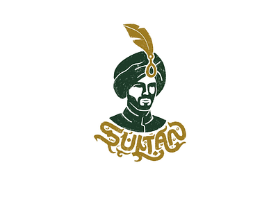 Sultan coffee logo arab logo branding coffee coffee logo design face logo logo logotype minimal