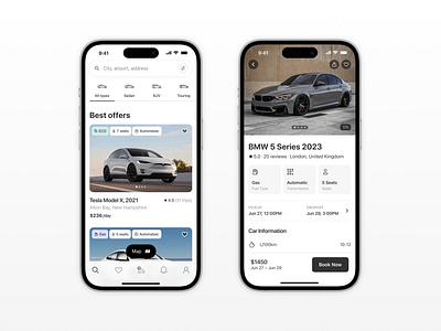 GoDrive Carsharing App iOS app branding carsharing app design home screen illustration ios design item page landing landing page logo main screen map screen material design mobile design results screen search screen ui ux web design