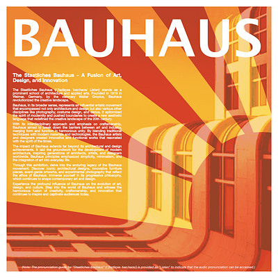 BAUHAUS architecure bauhaus design graphic design style