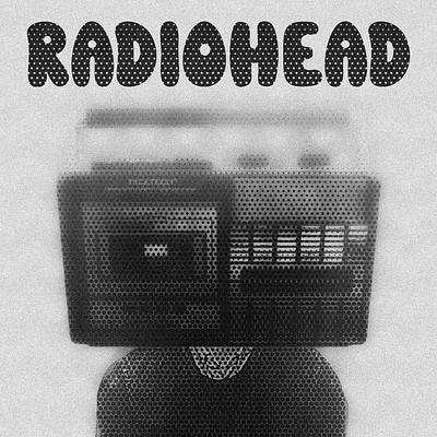RADIOHEAD cover design graphic design music poster radiohead