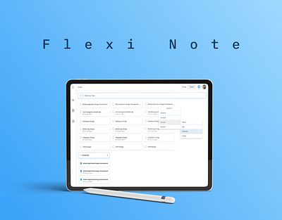 Flexi Note UX Case Study app branding case casestudy design figma flexi graphic note ui ux uxui website