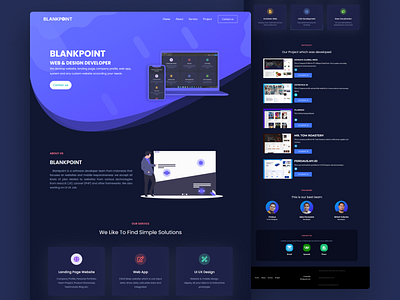 Landing Page for Agency Website agency website branding conversion rate optimization design inspiration figma landing page lead generation marketing ui design uiux design web design website wordpress