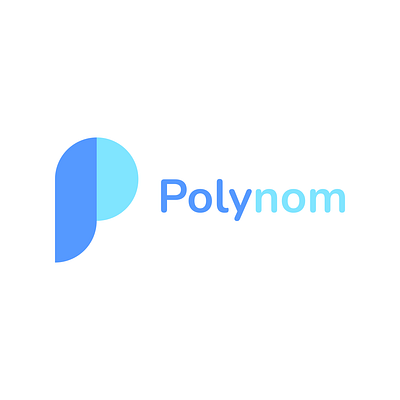 Polynom Logo branding design graphic design illustration inkscape letter logo