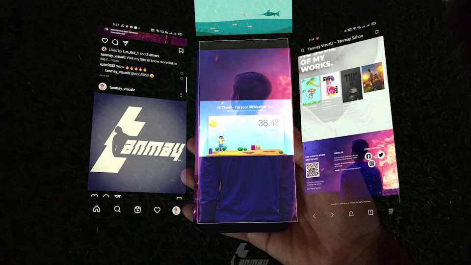 After effects augmented reality by Tanmay Sahoo on Dribbble