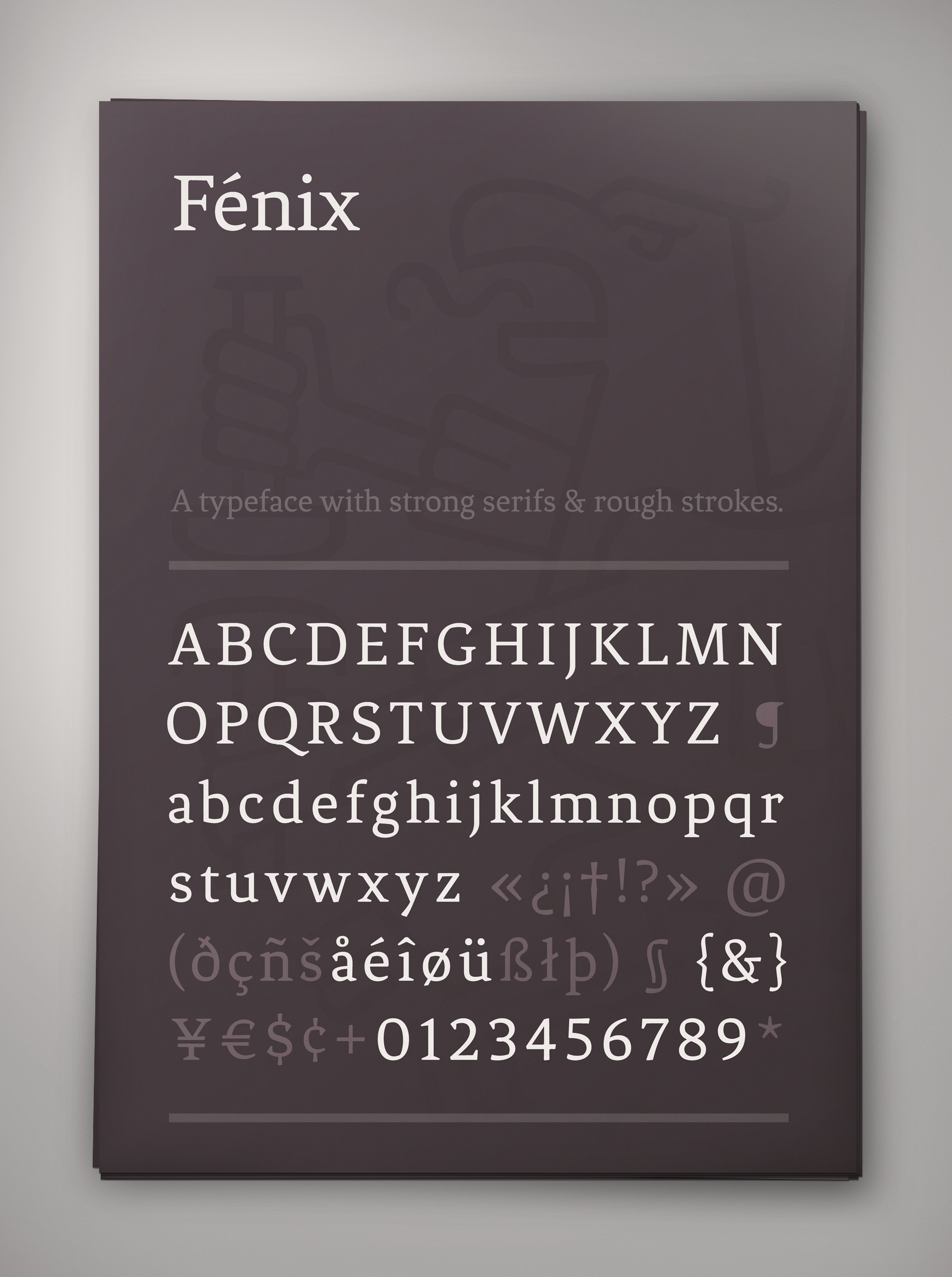 Fénix Font animation branding design graphic design illustration logo vector
