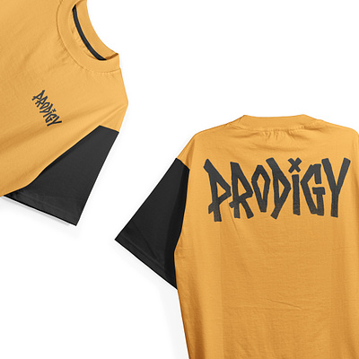 Prodigy - Oversize Tee lettering merchdesign oversize tee punkart skateart type typography