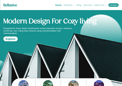 Property Website Concept property ui website