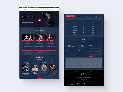 World Taekwondo Championships 2023 Official Website design figma sport taekwondo ui uilab uiux web webdesign website