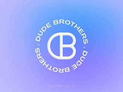 Dude Brothers Logo abstract logo marks best dribbble shots brandmark logo dlogo dude brothers logo emblems iconic logo design letterlogo mascot logos monogramlogo pictorial marks rimongraphics wordmark logo design wordmarks