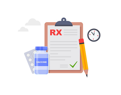 RX medical report prescription drug. Doctors and pills 👇🏼 tablets