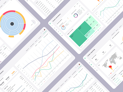 Analytics dashboard analytics charts dashboards donut chart line charts project managmemt statistics tables ui ux web