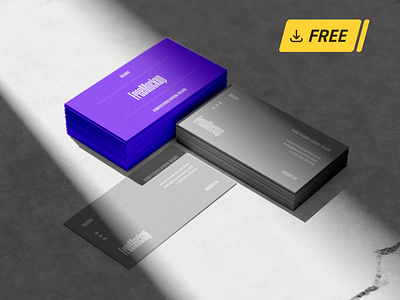 Free High Contrast Business Card Mockup business card mockup card mockup free card mockup free design free mockup free mockups free psd