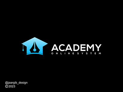 Academy design logo academy apparel branding design graphic design illustration logo monogram online schol system vector
