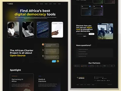 Business Dark Theme business darktheme design gradient prototype ui ux web webdesign website