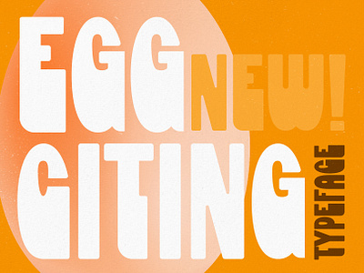 Eggciting Typeface animation banner branding celebration creative cute decoration decorative design easter easter eggs eggs font graphic design holiday illustration logo poster typeface