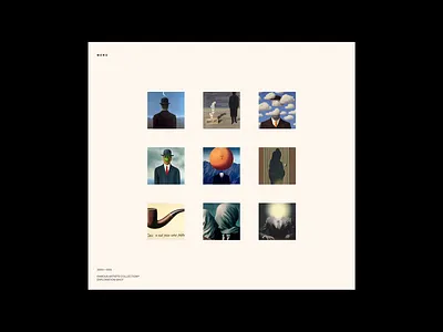 EXP—05/23 bold branding colors design editorial elegant grid layout presentation simple type typography ui ux website wedesign