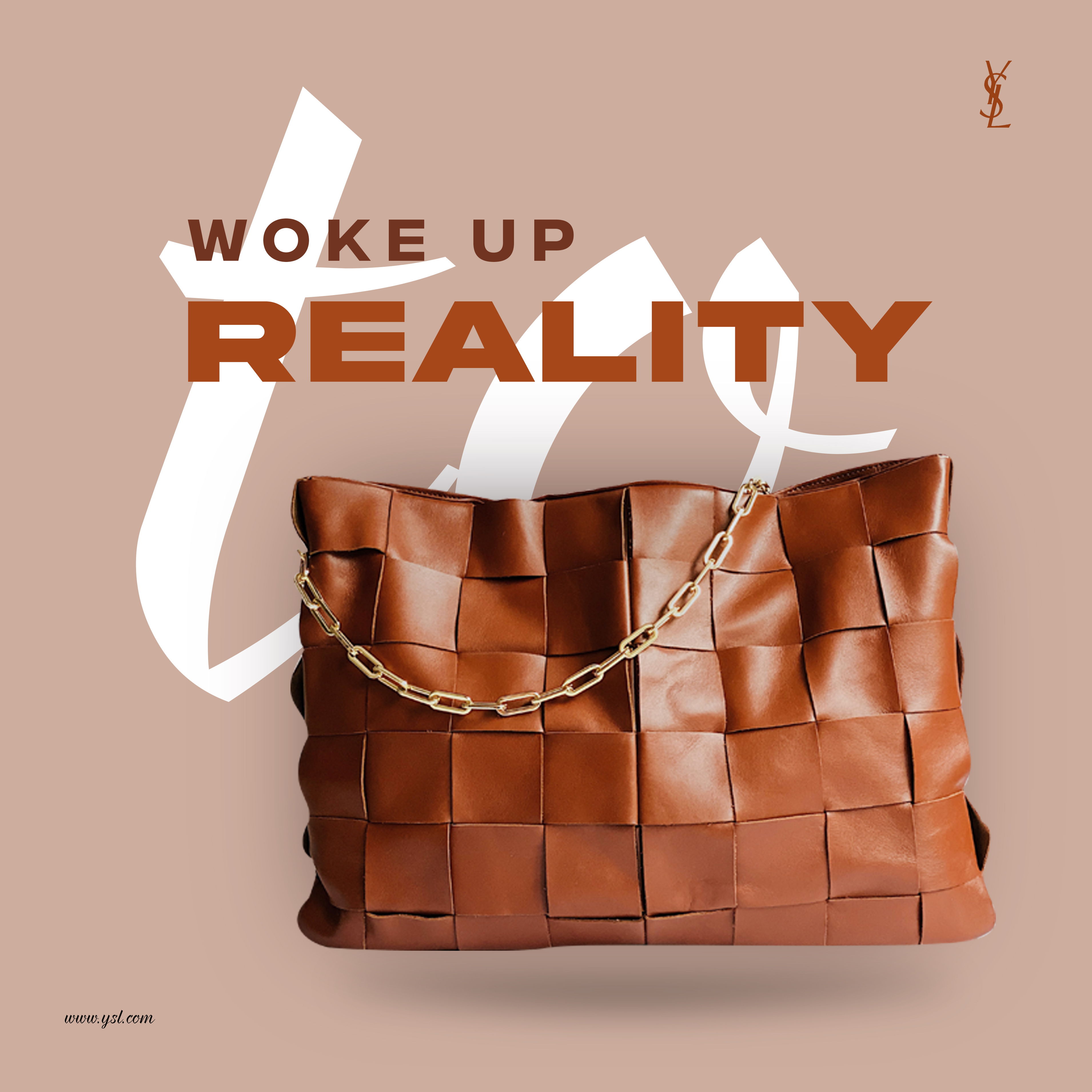 Woke up to reality @SAINT LAURENT 👜 3d adobe animation branding business design designermanjur graphic design illustration instagram logo motion graphics photoshop poster posterdesign typography ui ux vector ysl