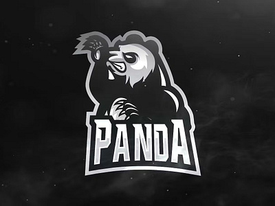 Panda Sport and Esports Logo animal esports design e sports esport game gaming graphic logo logos mascot gaming mascot panda panda sport template