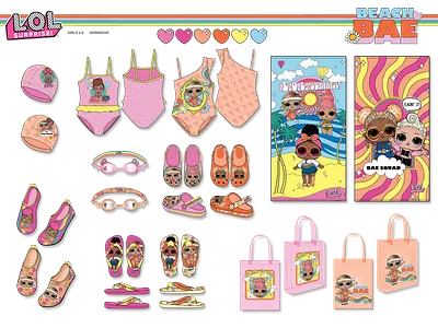 Beach Bae branding design fashion fashion design graphic design illustration tshirt design