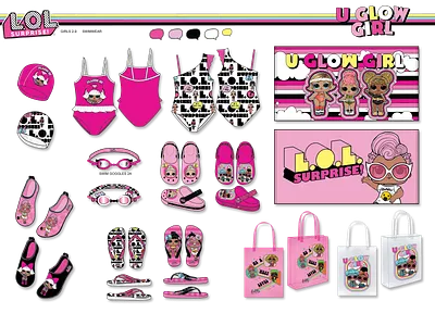 U Glow Girl branding design fashion fashion design graphic design illustration tshirt design