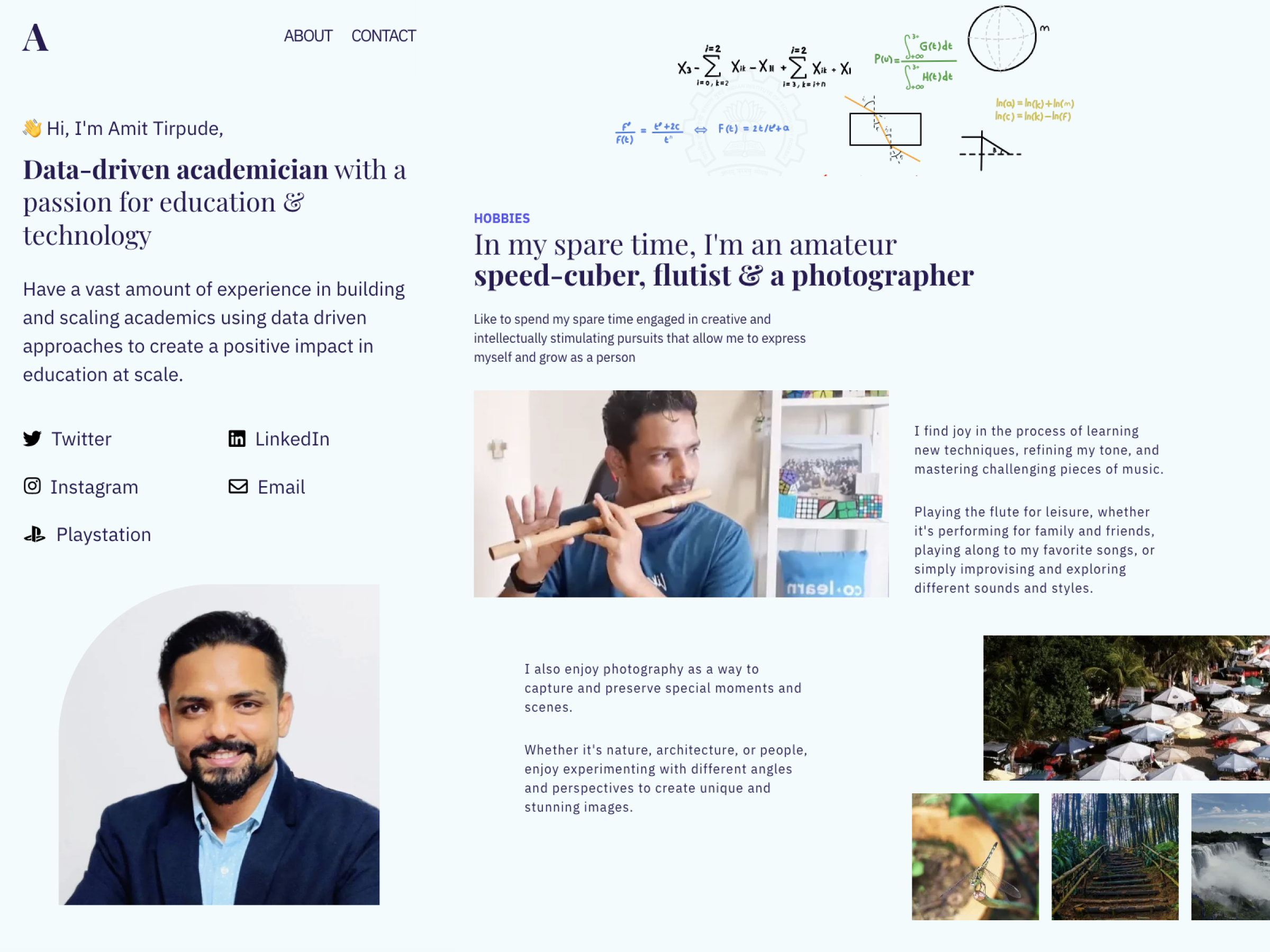 Personal Website branding design figma personal personal website ui website