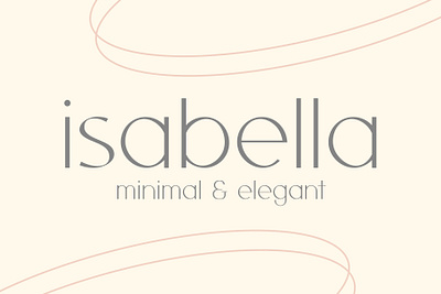 Isabella - Sophisticated Typeface branding decorative design elegant fashion female feminine font graphic design illustration logo luxury minimal modern serif simple stylish typeface wedding woman