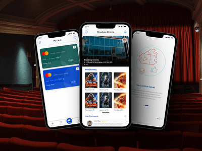 Ticket Booking App booking confirmation customer support design e tickets event categories mobile app notifications online booking payment options quick booking responsive reviews and ratings seamless seat selection ticket availability ticket booking upcoming events user experience user interface wishlist