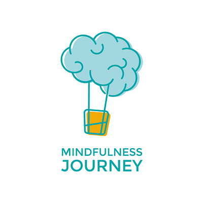 Logo for a Meditation Blog branding design graphic design logo meditation mindfulness vector