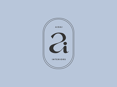 Aidai Interiors branding graphic design logo typography