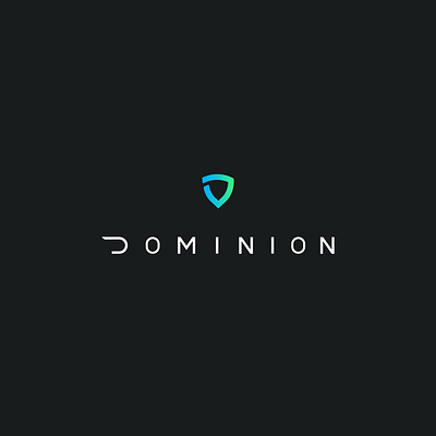 Dominion Logo design graphic design logo typography vector