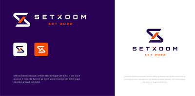 SetXoom abstract app branding creative logo design graphic design illustration logo logo design minimal logo modern logo s logo sx logo ui ux vector