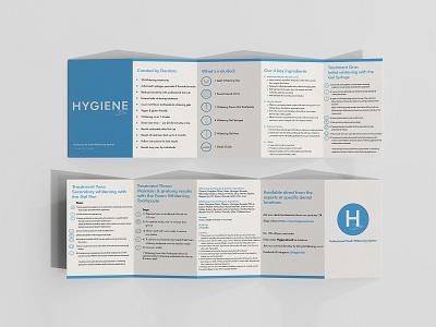 Manual Design for Hygiene Dr. brand branding brochure brochure design catalog catalogue design clean dental design digital digital art graphic design health care identity branding illustration manual manual design modern prodcut