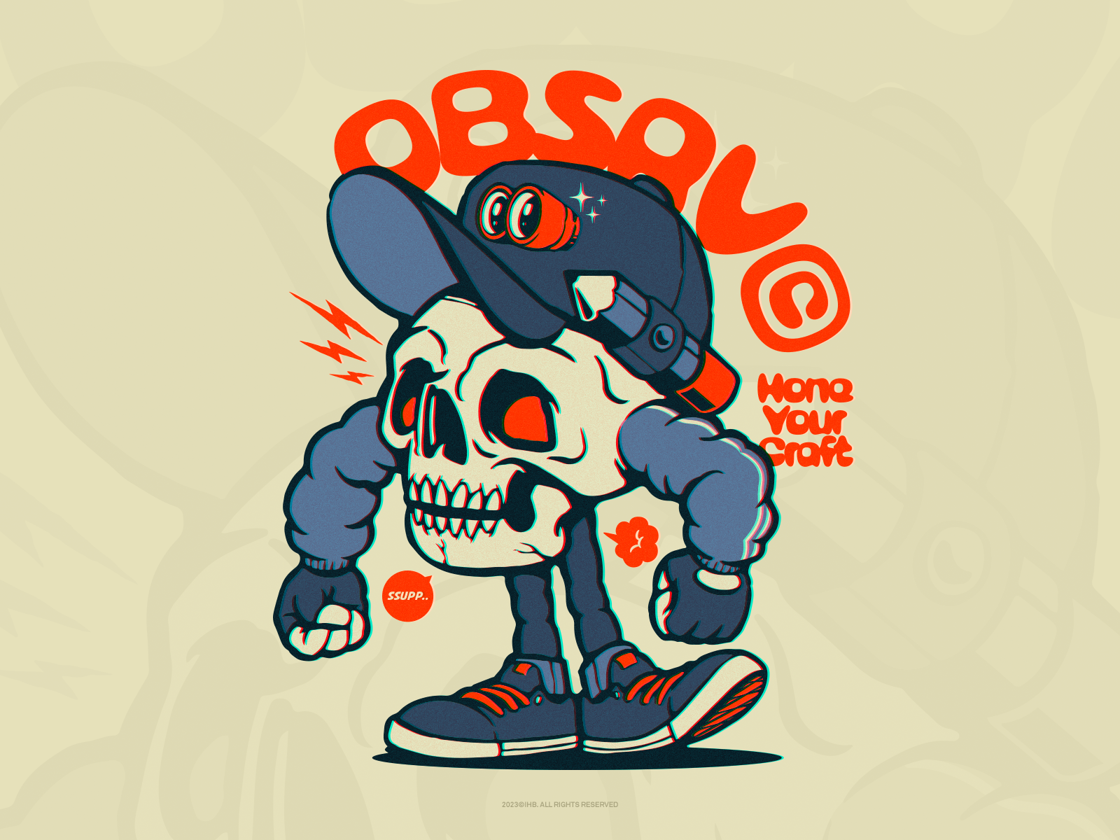 Skull Minion Club by iqbal hakim boo on Dribbble