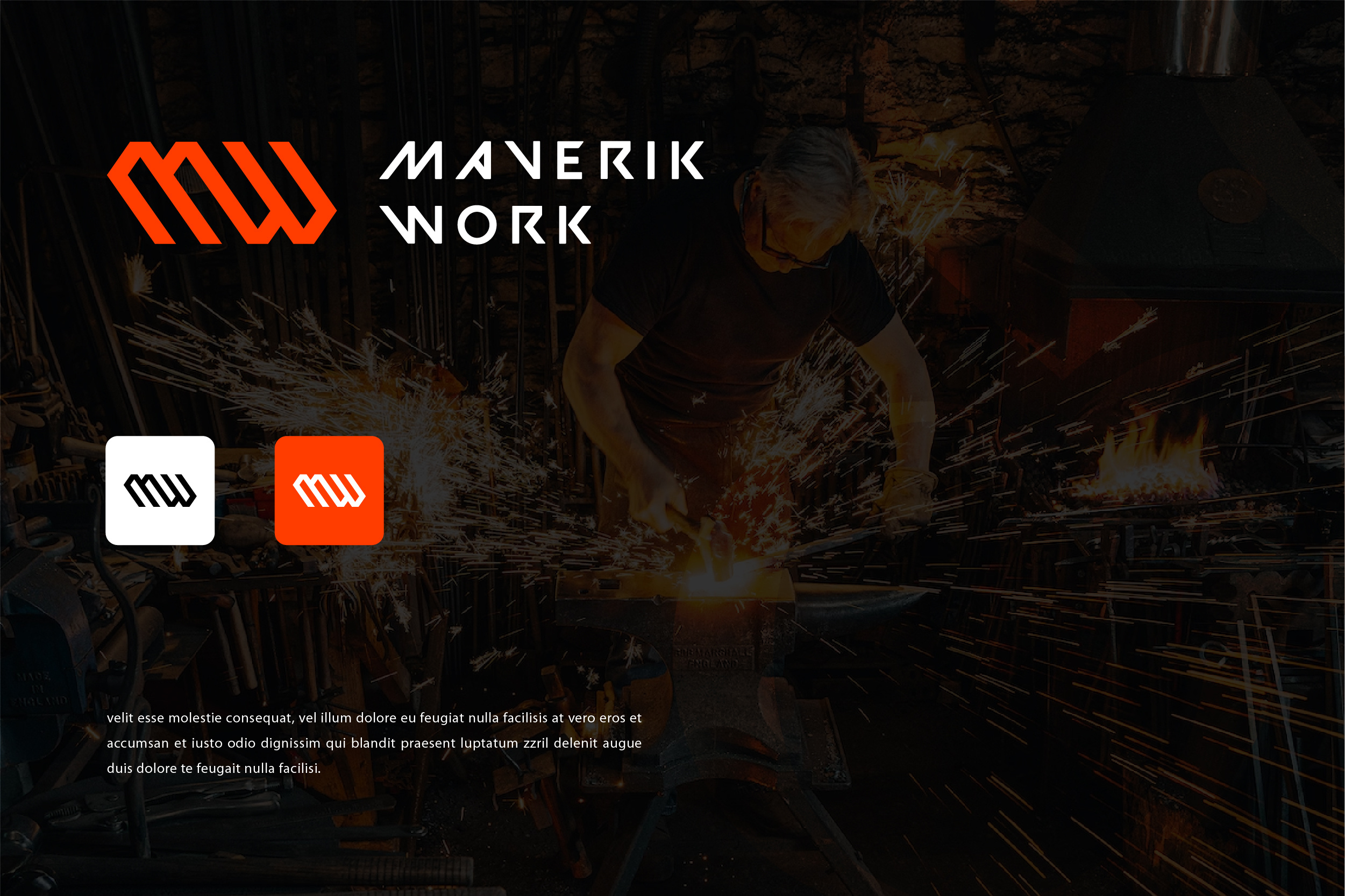 Maverik Work Concept 3d abstract animation app branding design graphic design illustration logo minimal logo modern logo motion graphics mw logo ui ux vector