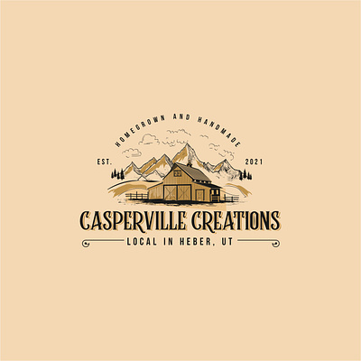 Casperville Creations art black branding design graphic design icon illustration logo vector