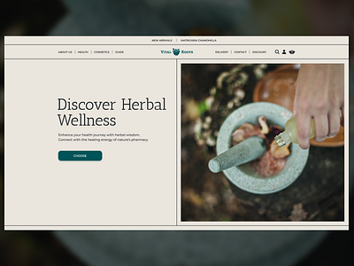 Phyto Pharmacie figma herbal phyto pharmacy ui website