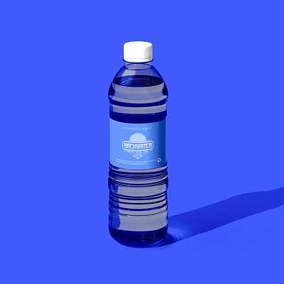 Water bottle mockup bottle branding design down download free freebie illustration label logo mock mock up mockup psd template water