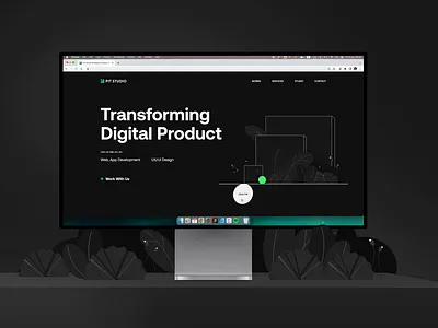 Agency Website agency css html interaction studio ui website