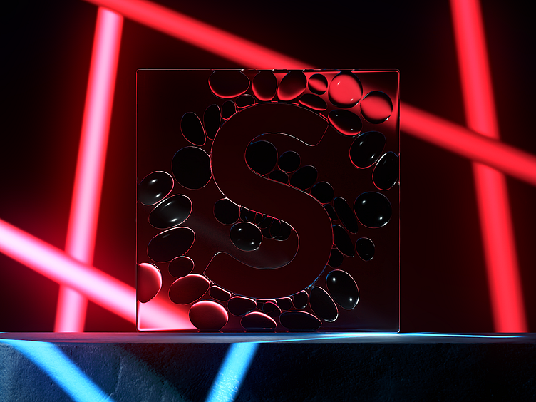 Motion Graphic design practice with houdini and redshift by Stepan