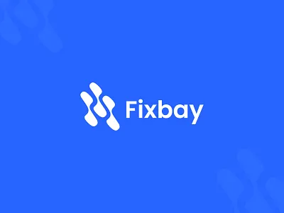 Fixbay | Tech Brand Logo Design abstract logo brand identity branding branding logo initial logo logo logo concept logo creator logo inspirations logo maker logos minimal logo tech brand tech icon tech identity tech logo tech symbol technology logo timeless logo