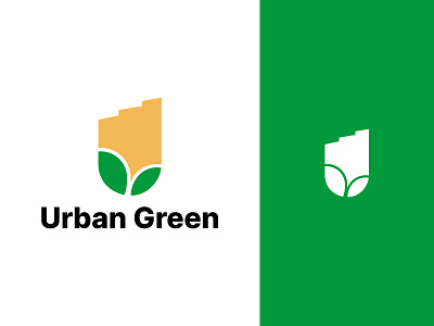Urban - Logo Design brand branding design graphic design green logo logo design logodesign logos mark urban urbangreen