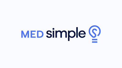 MEDsimple - Identidade Visual brand brand design branding education logo logodesign logotipo logotype medicine