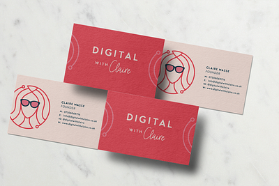 Digital with Claire branding design graphic design social media planner website design