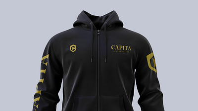 Capita - Victor G Lima | Visual Identity brand branding capita logo logodesign logotipo logotype moletom sweatshirt victor g lima